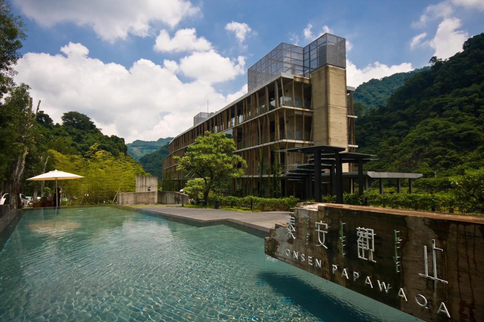 Onsen Papawaqa Hotel Taian  Buitenkant foto